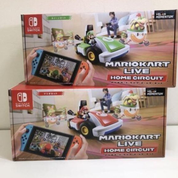 Mario Kart Live: Home Circuit -Luigi and Mario Bundle - Nintendo Switch - Picture 1 of 3